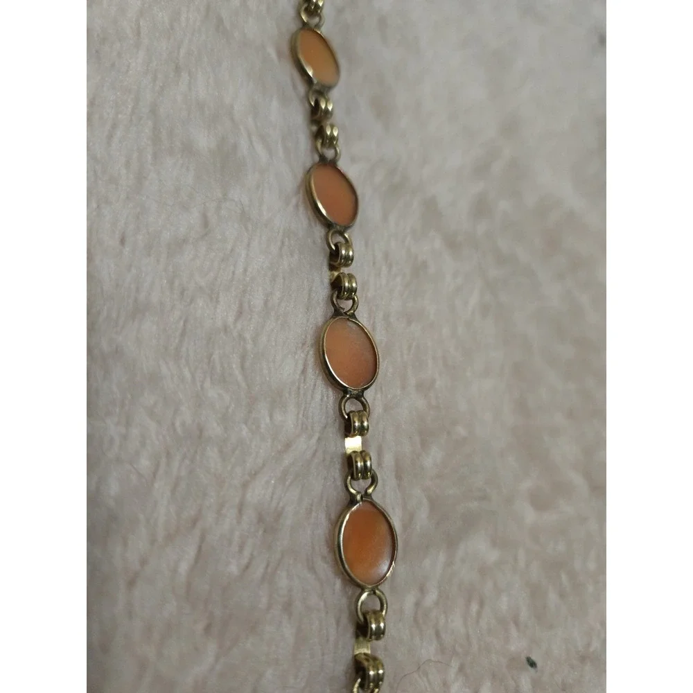 Vintage/Antique‎ 12k Gold Filled Carved Cameo Bracelet - Picture 8 of 10
